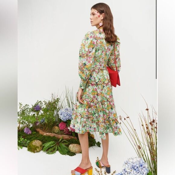 NEW CeliaB Oliver Dress Green Size XL - Picture 3 of 8